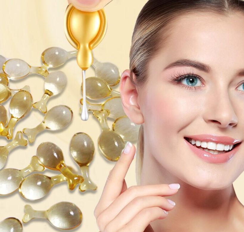 10 шт., капсулы витамина е для отбеливания кожи лица