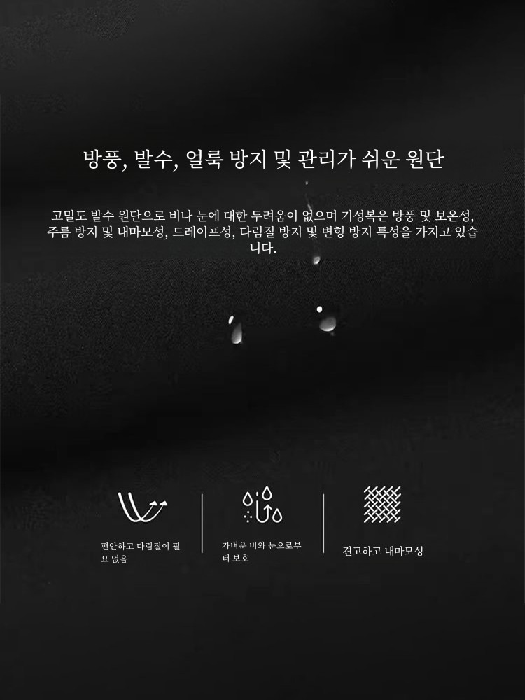 Thickened Winter Jacket Men's down Coat Warm Cotton Padded Coat Business Casual Sle Waterproof Fabric Bread Shape Design