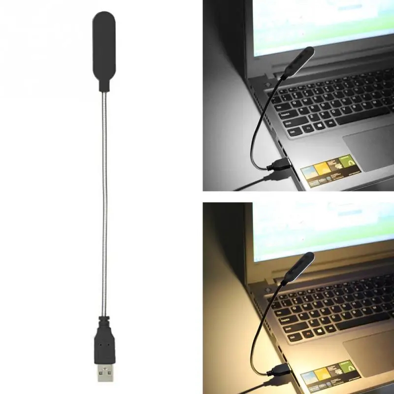 Tragbare USB-Buch Licht Laptop Tastatur Beleuchtung Lese lampe Power Bank angetrieben Mini LED Nachtlicht USB-Stecker Notebook Lichter