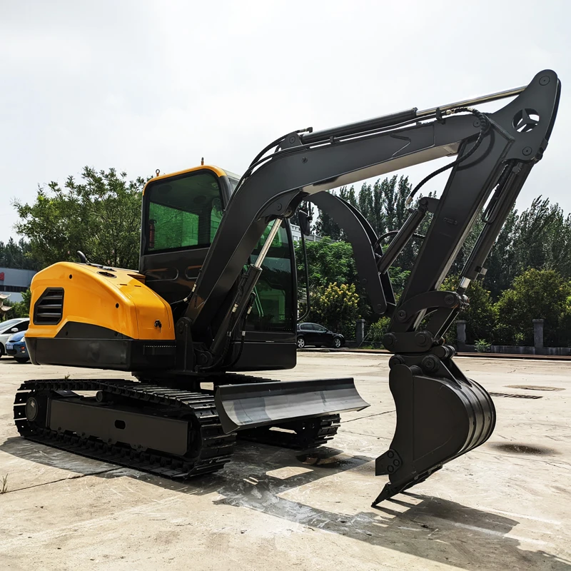 EPA/CE customized Engine Mini Excavators 4.0 Ton Small New Crawler Excavator Hydraulic Digger bagger Fast Delivery