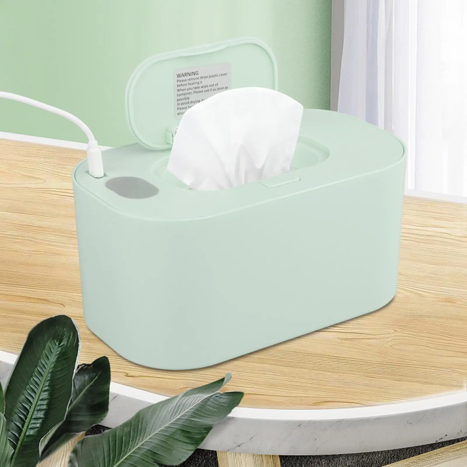 Wet Wipe portátil Warmer Aquecimento Rápido Sistema de Display LED de Grande Capacidade Aquecido Wipe Dispenser para Viajar de Carro Familiar