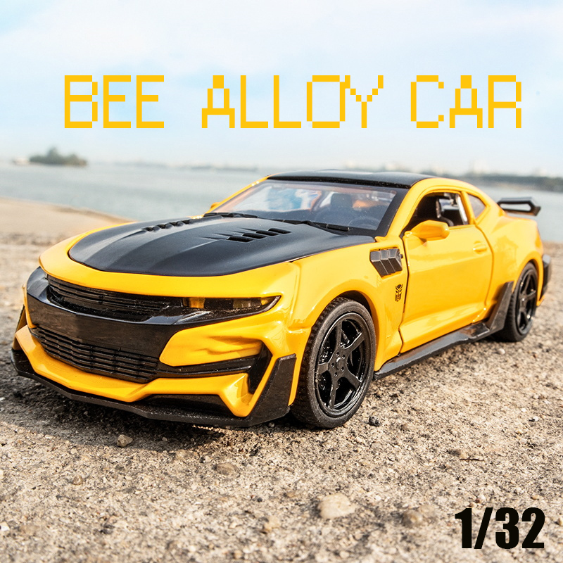 1:32 simulação abelha liga de corrida esporte carro modelo diecast & veículos brinquedo decoração metal som luz coleção menino brinquedos presente