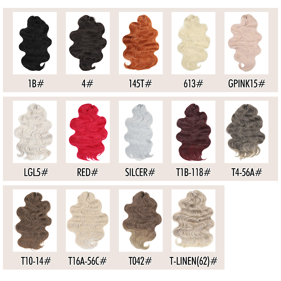 Благородные волосы, мягкие объемные волны, вязанные крючком волосы, 24 дюйма, 3 шт., синтетические косички для волос, хвост, накладные волосы, волнистые, омбре, светлые волосы, наращивание