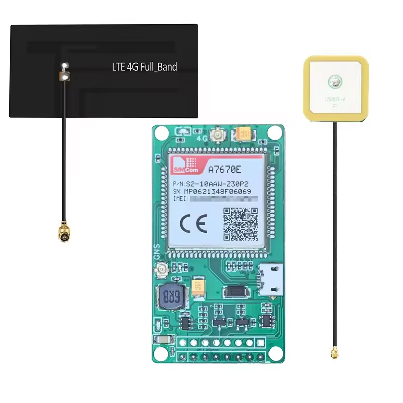 SIMCOM-4G cat 1開発コアボード、gsm GPSモジュール、A7670E-LTE、A7670E-LASE、ttlシリアルポート、USB