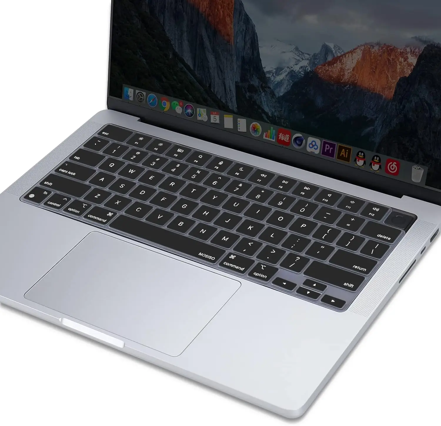 EU/US เค้าโครง RU ES FR แป้นพิมพ์สําหรับ MacBook 2023 M3 Pro14 A2918 A2992 A2779 & Pro 16 A2991 A2780 A2485 Air 15/13 "A2941 A2681