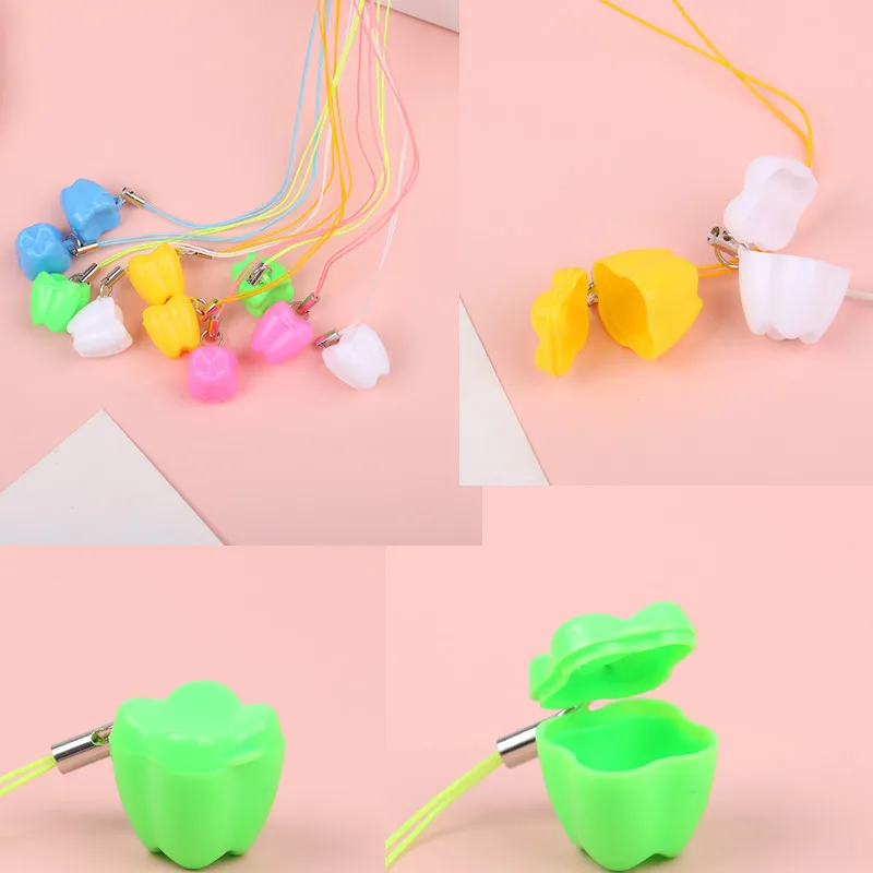 50ชิ้นกล่องใส่ฟันเด็กกล่องเก็บฟันน้ำนมสำหรับเด็กกล่องของขวัญสำหรับเด็กแรกเกิด
