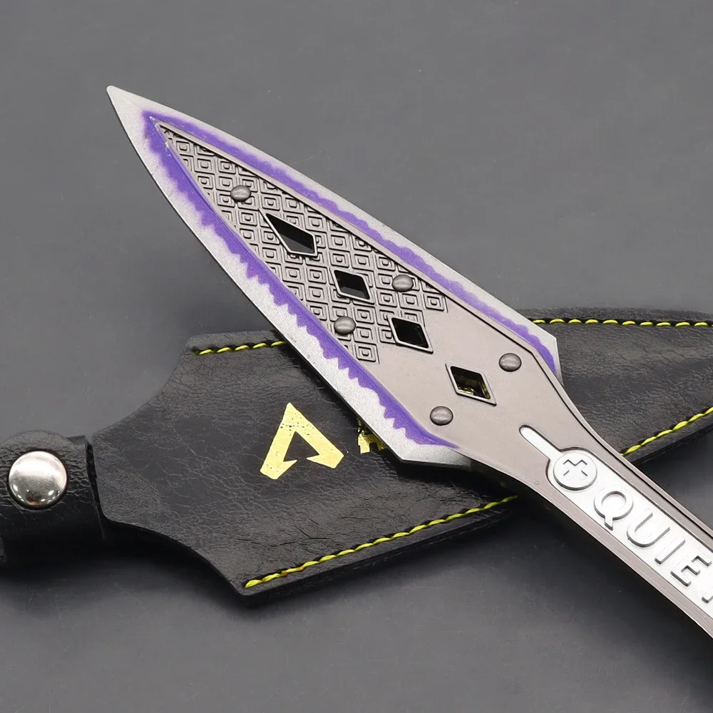 22cm Apex Legends Wraith Heirloom Weapon Turn Kunai Not Sharpened Game Sword Metal Ornaments Sword Weapon Boy Gifts Kids Toys
