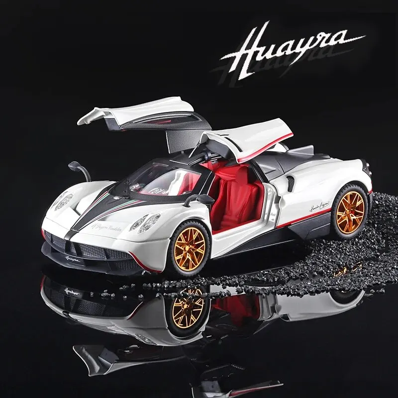 1:24 スケールパガーニ合金車モデル、/ボーイフレンド/誕生日ギフト、スーパーカーモデルファッションアクセサリー