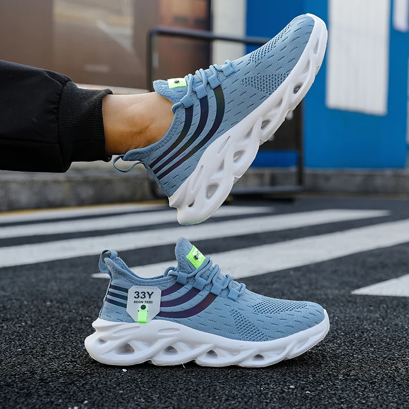 Zapatos informales para mujer, zapatillas deportivas de malla transpirables a la moda para caminar, zapatillas de deporte para mujer 20224, zapatos vulcanizados para gimnasio, calzado femenino