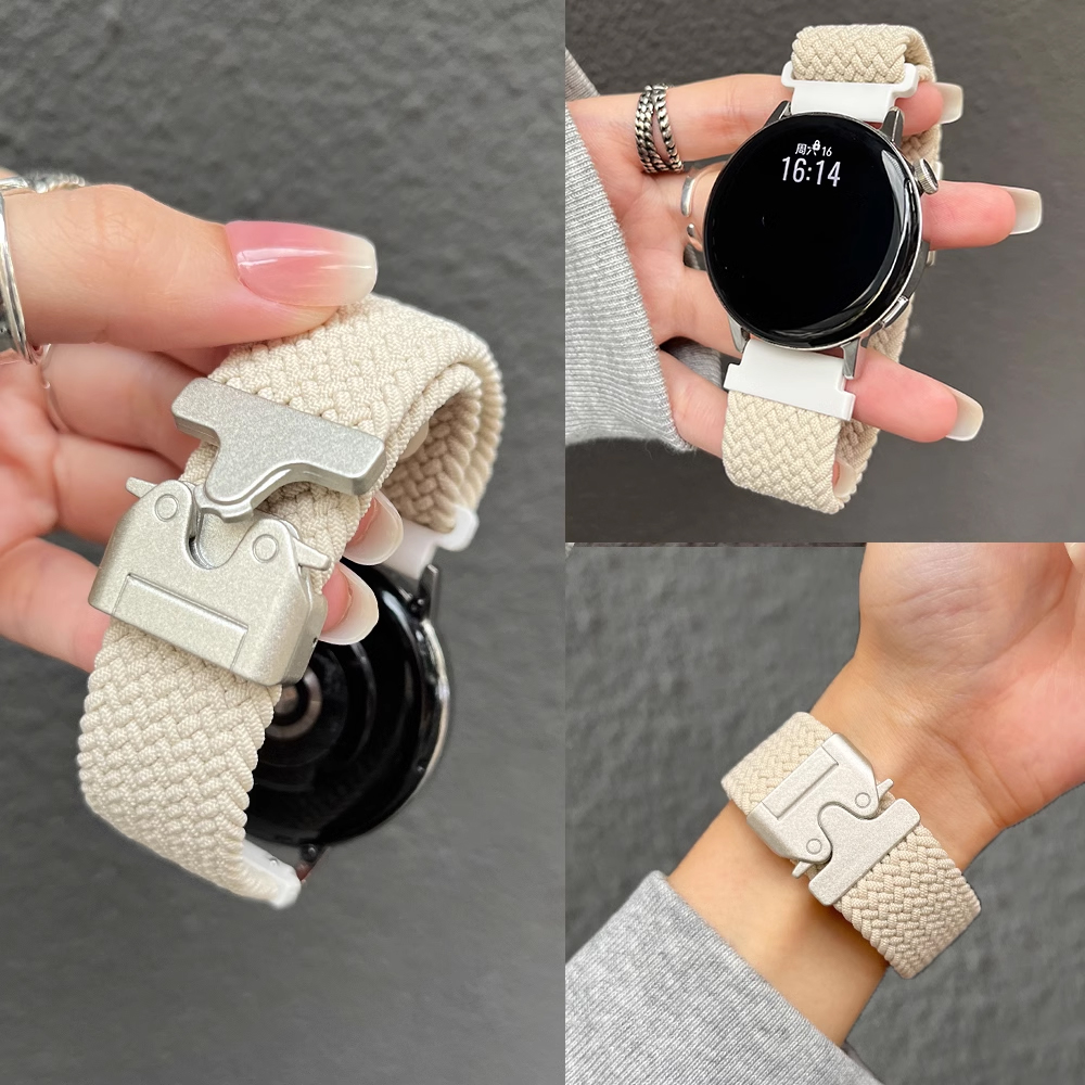 Bracelets pour Galaxy Watch GT 2 3 4 5, 20mm 22mm, pour Galaxy Watch 7/FE/6/5/pro/4/classique/active 2/Gear s3, Parachute