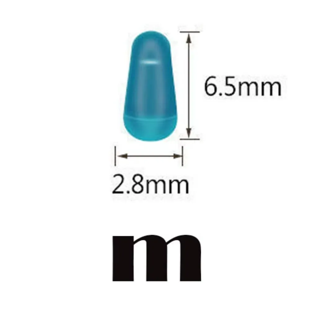 100 pçs/lote alta qualidade espaço de borracha feijão mar carpa pesca com mosca azul borracha oval rolha pesca flutuador bobber