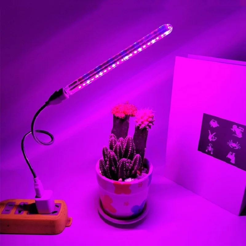 แบบพกพา Full Spectrum LED Grow Light Phytolamp Red & Blue USB เรือนกระจกในร่มพืชผัก Hydroponic Bar LIGHT