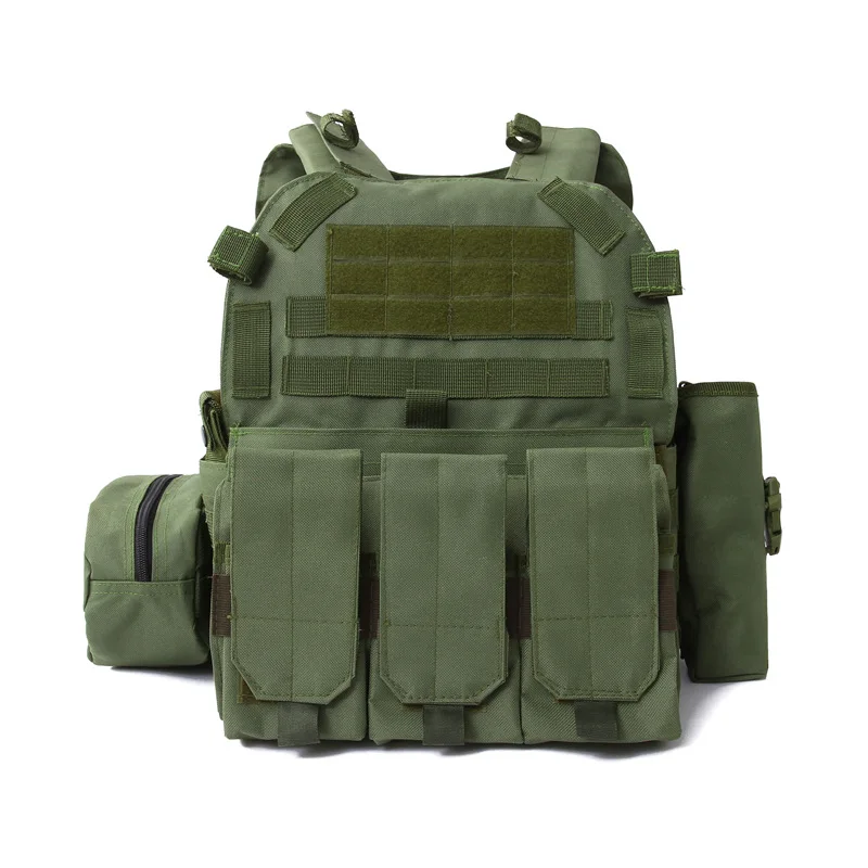 Männer Nylon Taktische Weste Outdoor CS Körper Rüstung Jagd Männer Kampf Camo Militär Armee Weste Träger Airsoft Zubehör