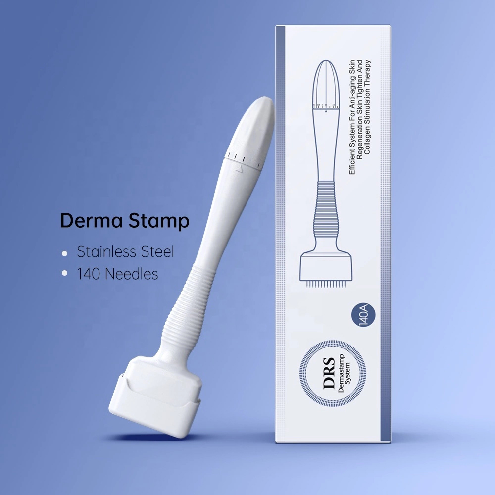 Derma Stamp Roller DRS140A Regulowana igła Microneedle Derma Rolling System Demaroller Microneedling Therapy Wzrost włosów