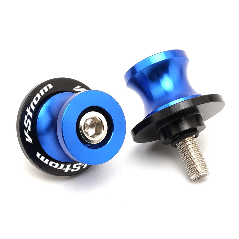 Swingarm Spools Rear Stand Screws Sliders For Suzuki 2023 2022 2021 V-Strom 250 1050 XT V Strom 650 VStrom 800DE DL650 DL1000