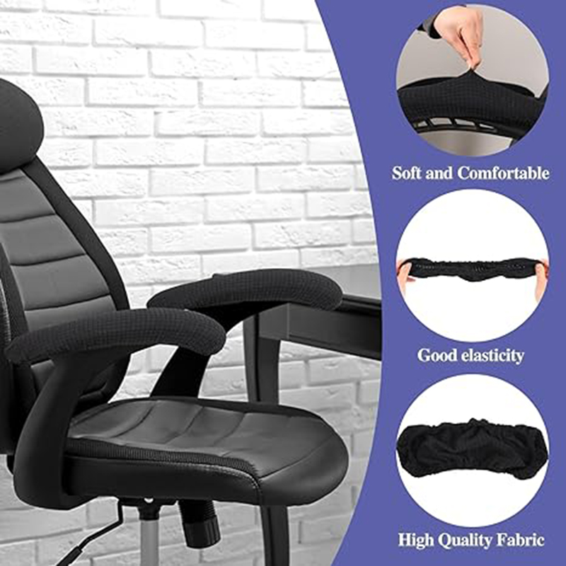Impermeabile per ufficio casa sedia elasticizzata bracciolo coperture sedia computer di alta qualità protezione bracciolo gomito antipolvere