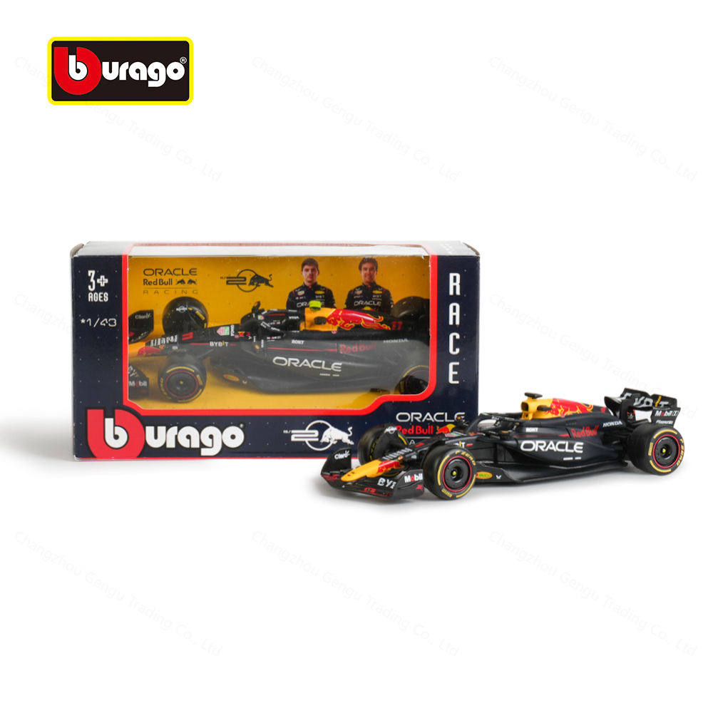 Bburago 1:43 Redbull 2024 RB20 # 1 # 11, F1, гоночная формула, статическая имитация автомобиля, литая под давлением модель автомобиля из сплава