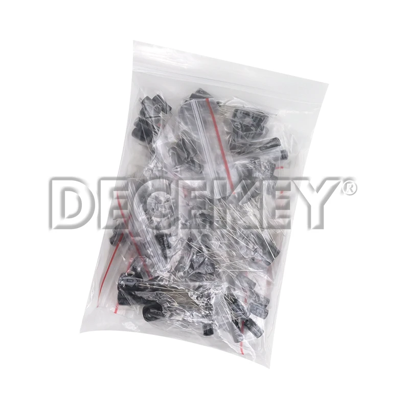 120 Uds 12 valores de 120 Uds 1 Juego 0,22 UF-470 UF kit surtido de condensadores electrolíticos de aluminio paquete