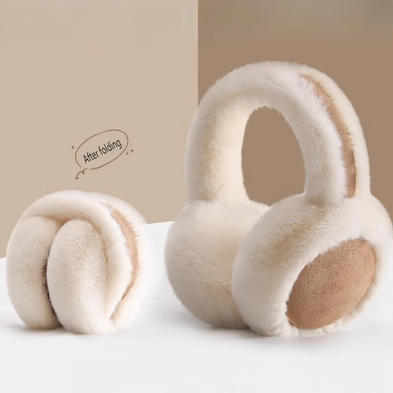Orejeras clásicas de moda, orejeras unisex para deportes al aire libre de invierno para mujeres