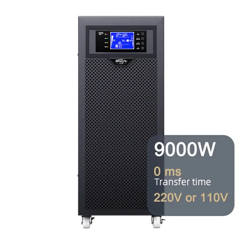 10KVA/9000W High-frequency Online Ups Single Inlet and Single Outlet Externa Heavy Duty Ups