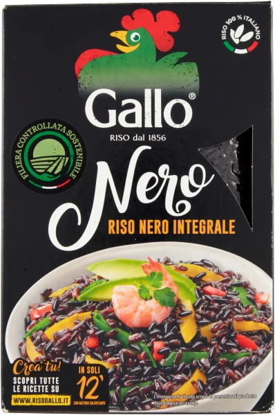 Schwarzer Reis Riso Nero Integrale 500g - Gallo Riso
