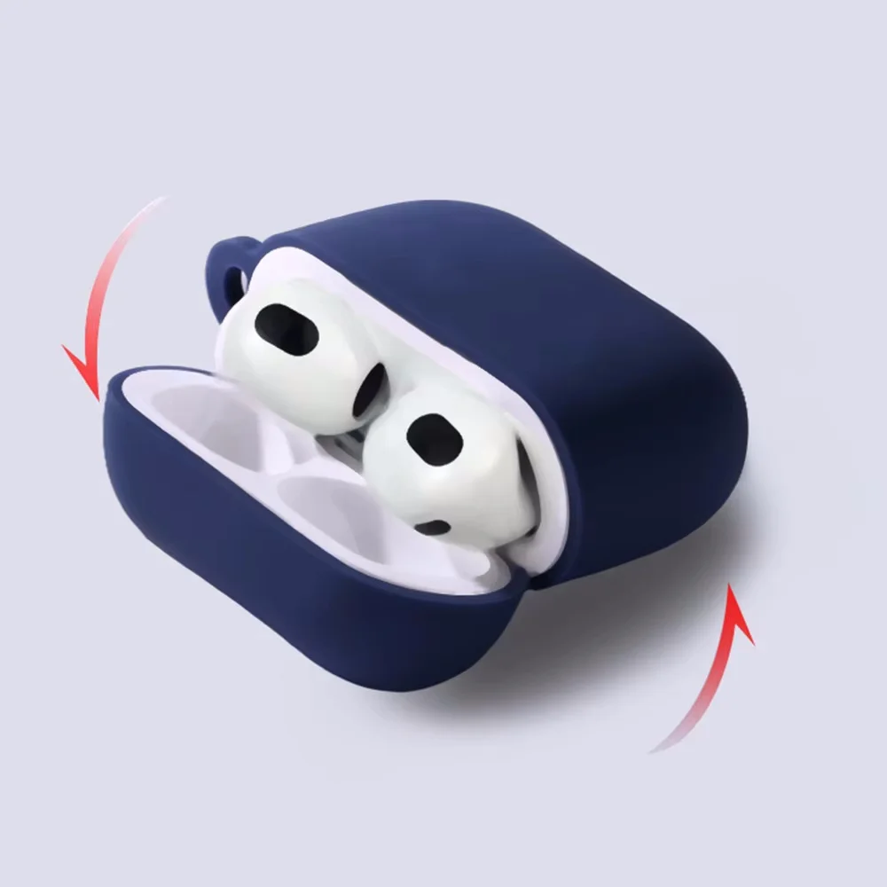 For AirPods 4th Accessories Case 2025 Soft Silicone Shockproof Protective Case For AirPod 4 with Active Noise Cancellation Cover