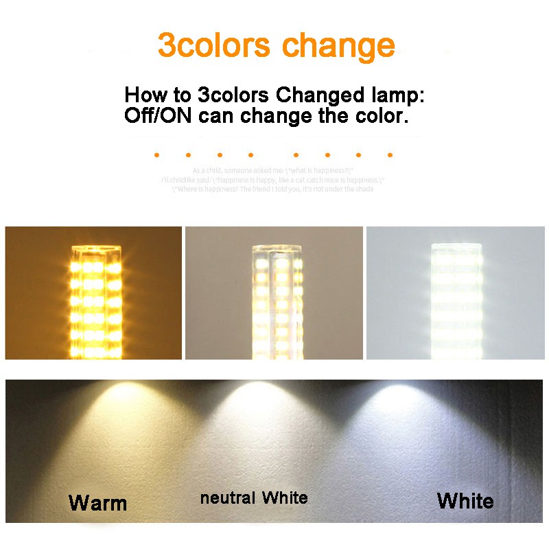 G9 Led 7W 9W 10W 12W AC110V 220V Led Đèn Led SMD 2835 3014 đèn LED G9 Ánh Sáng Thay Thế 30/40W Đèn Halogen Ánh Sáng