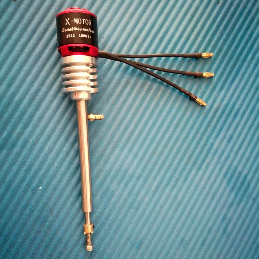 3542 Borstelloze Motor Lange As Aandrijflijn Marine Aandrijflijn 16000 RPM Roer Propeller RC Boot Snelheid MONO Orale VEE Boot
