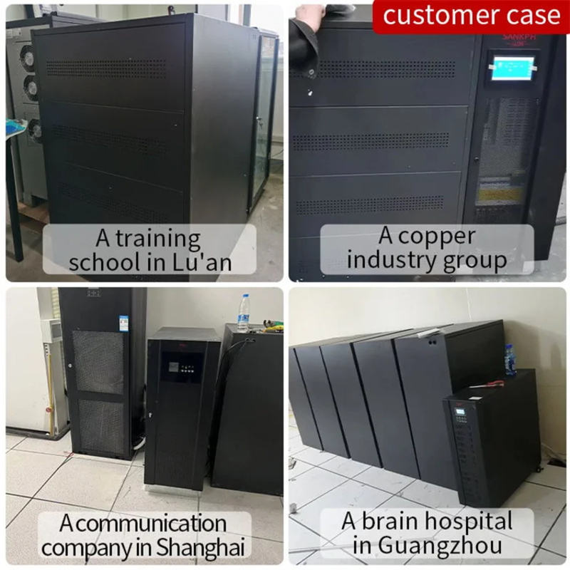 Low Frequency Industrial 100 Kva Ups Price 100000   Watt Ups in OEM Wooden Case Packing