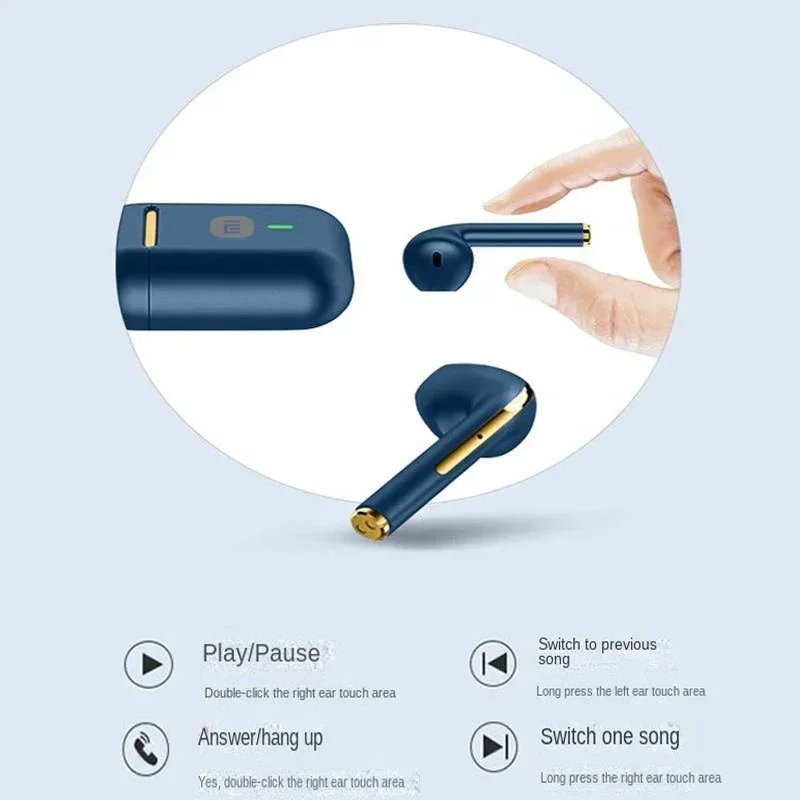 XIAOMI J18 True Wireless Earphone Noise Cancelling Headphone HiFI Stereo Game With Micr TWS In Ear Earbuds Waterproof Headset