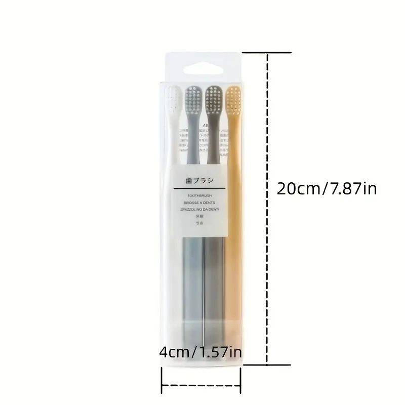 ชุดแปรงสีฟันที่ได้แรงบันดาลใจจากญี่ปุ่นที่หรูหรา 12 ชิ้น: ขนแปรงนุ่ม, CompactHead สําหรับผู้ใหญ่ - อ่อนโยน, มีประสิทธิภาพ, และใช้แล้วทิ้ง