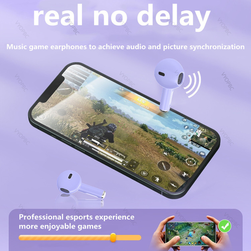 Pro 6 tws fones de ouvido bluetooth sem fio fone de ouvido com cancelamento de ruído com microfone pro6 sem fio para iphone