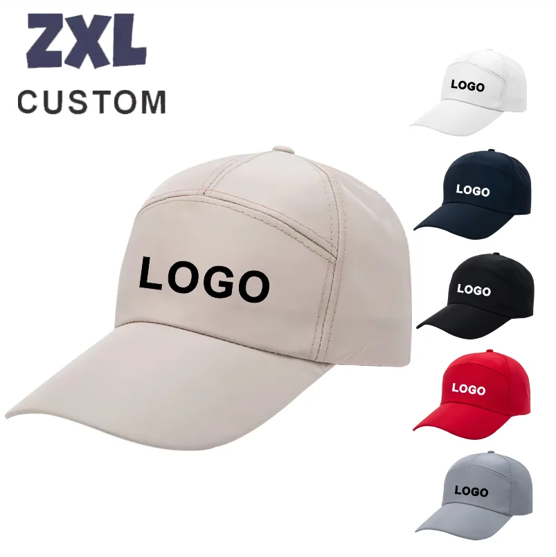 Gorra de secado rápido Gorra con visera Gorra de béisbol retro Protección solar Deportes al aire libre Actividad de reunión de grupos Sombrero de trabajo Impresión de logotipo personalizado