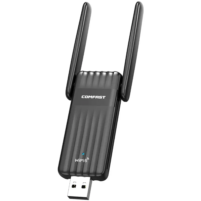 Comfast 900mbps wifi 6 bt 5.3 adaptador usb banda dupla 2.4/5g rtl8851bu sem fio placa de rede de unidade livre para computador portátil win 10/11