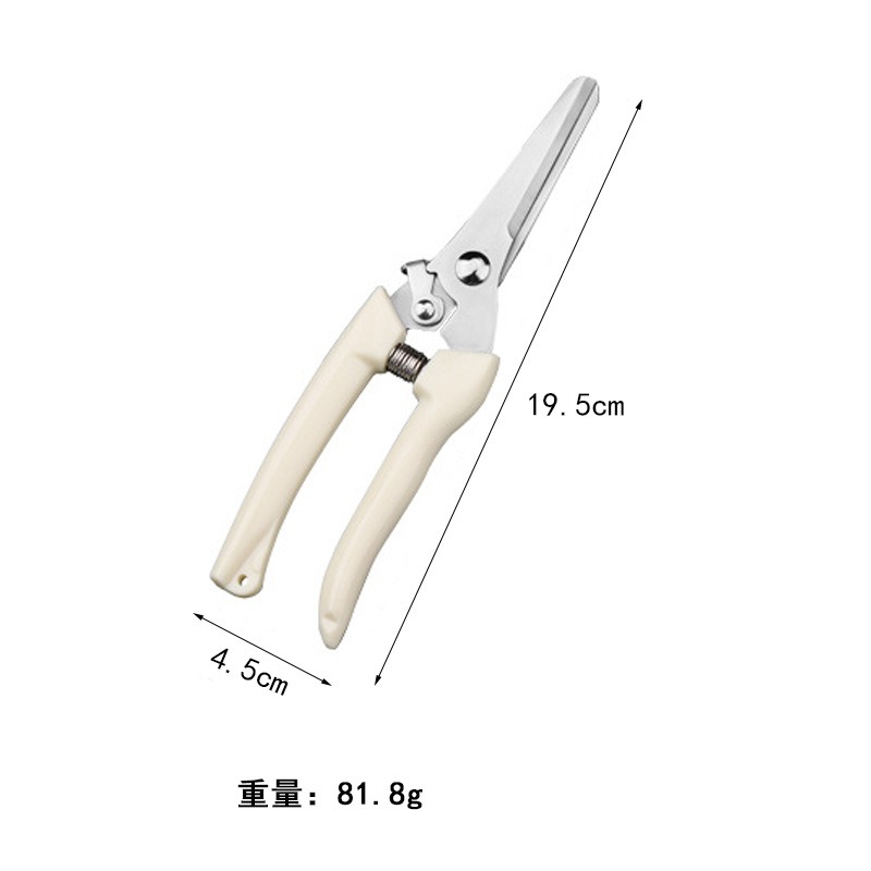 Multifunktionale Obstpflückschere aus Edelstahl, Baumschere, Gartenschere zum Pfropfen von Blumen