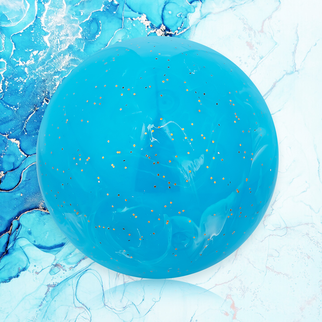 Pelota de golf Caiton Premium Park - 60 mm/2,36 pulgadas, diseño de arte fluido, rojo, azul, verde, construcción de 4 capas