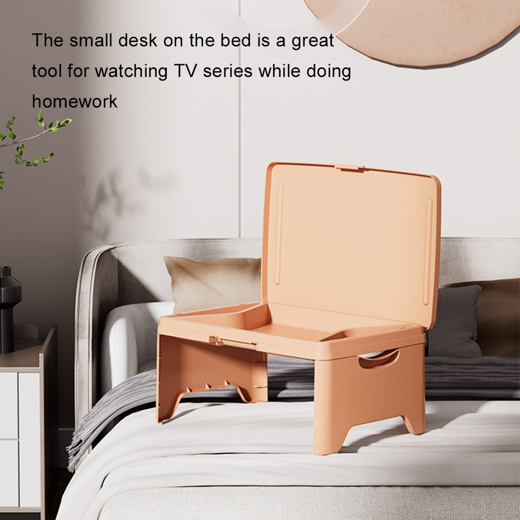 Mesa portátil dobrável para laptop, mesa de trabalho para notebook, suporte para carro, sala de estar, sofá-cama, ferramentas de leitura, mesa dobrável de plástico