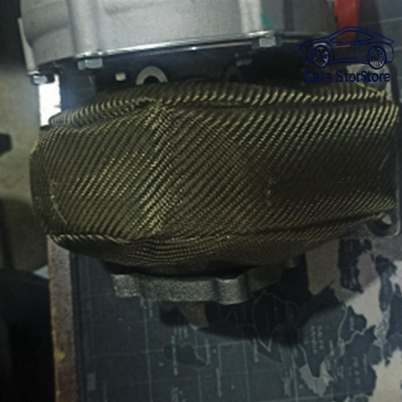 2X Penutup Pengisi Daya Pelindung Panas Selimut Turbo Balap T4 dengan Pegas Pengunci untuk T67 T71 T76 T88 GT40 GT35 GT37 GT40 GT45