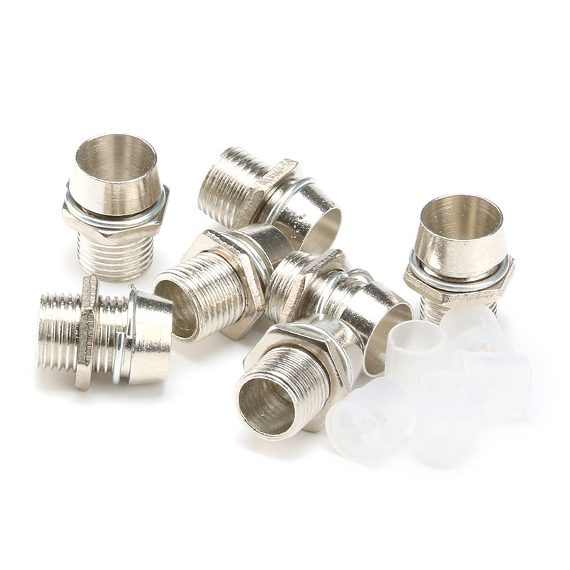 10 Teile/los Kupfer Metall 3MM 5MM Licht Emittierende Diode LED Halter Halterung Panel Display Großhandel