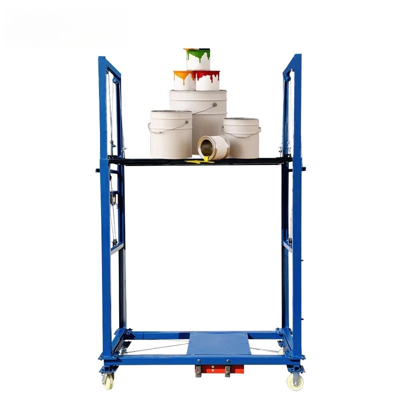 Galvanized Electric Scaffolding Construction Machine Steel Lift Tables Lifting Platform Truss Cranes for Building Safety Ladders