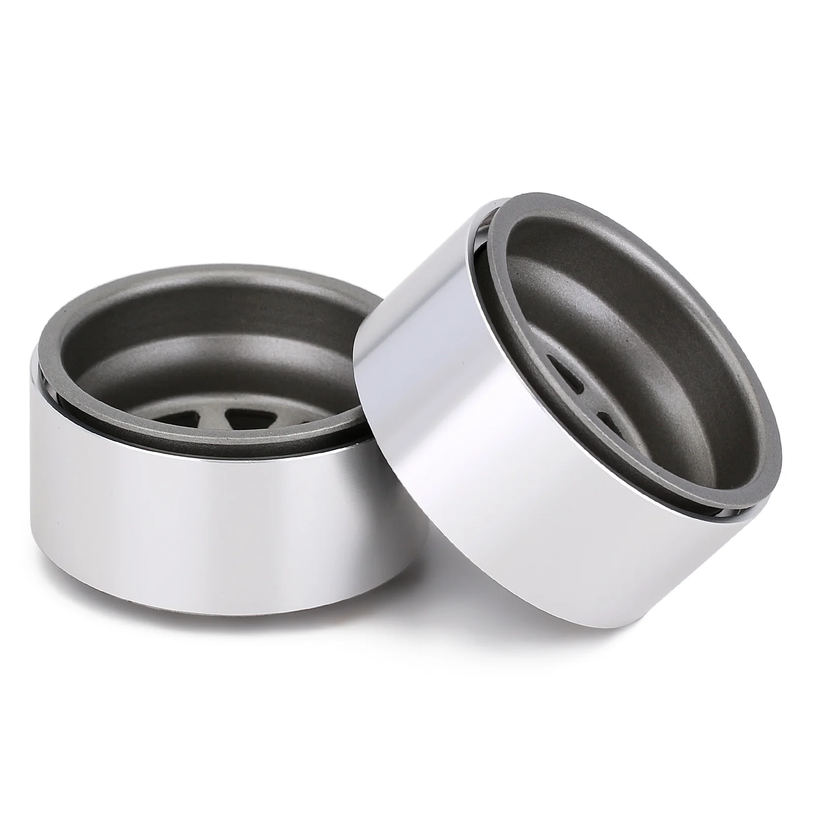 INJORA Deep Dish Negative Offset 8,9 mm Metal 1,9 "Buje de llanta de rueda Beadlock para 1/10 RC Crawler Car TRX4 Axial SCX10 90046 (W1940)