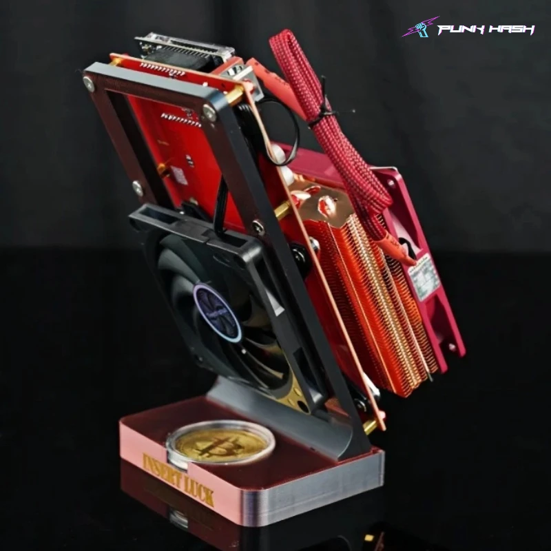 NerdQaxe++ ASIC Miner – 4.8TH/s NerdQAxe++ Minerador doméstico Bitcoin NerdQAxe++