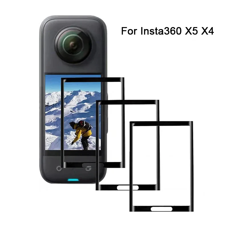 Screen Protector For Insta360 X5 X4 Accessories Anti-scratch Film For Insta 360 X5 X4 Full Coverage Protective Film (Not Glass)