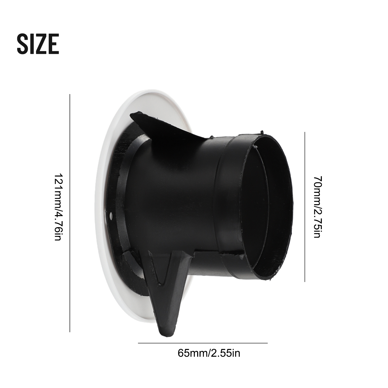 1pc ABS Tuyere Decke Luft Versorgung Montierbar HEIßER LUFT Vent Grille Abdeckung Einfach Diffusor Einstellbare Luft Volumen Abluft Haube