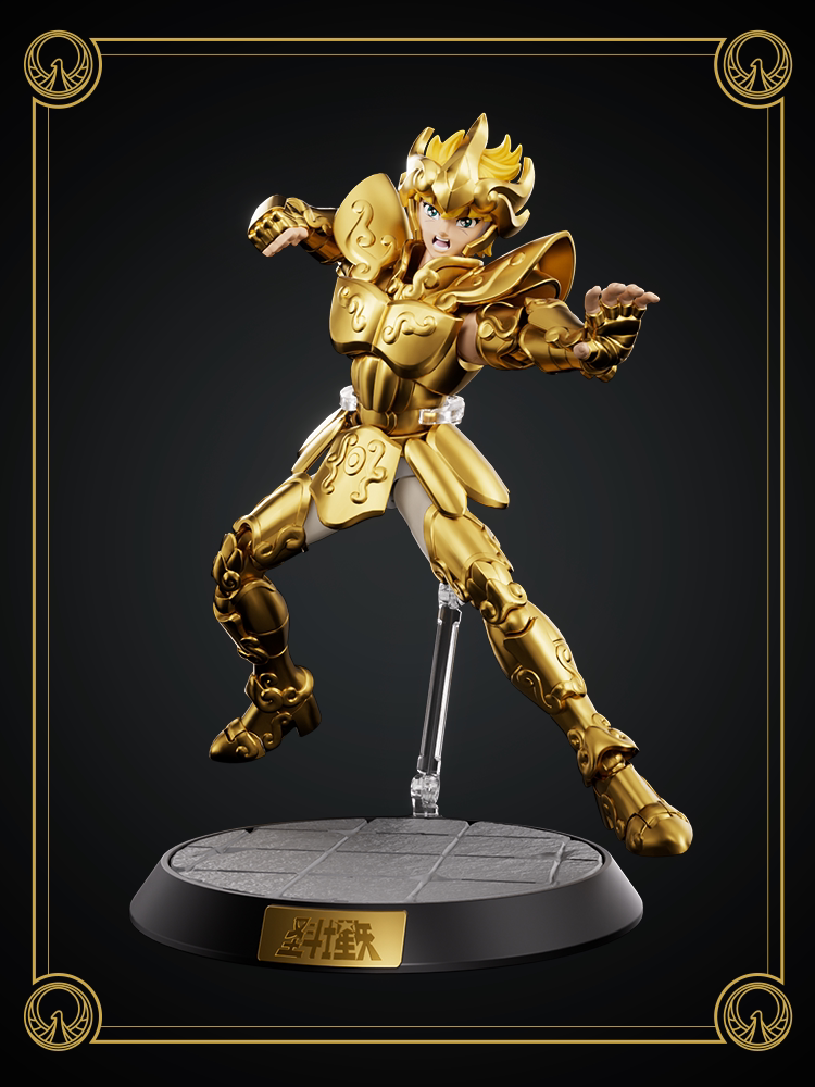 Saint Seiya figurine Saint Seiya-Milo figurines à assembler Saint Seiya-Mu Saint Seiya-Aiolia modèle limité jouet cadeau