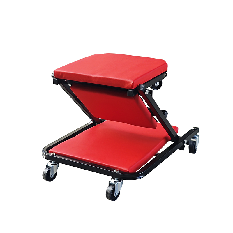 LEADLOONG Banc de réparation automobile Creeper de mécanicien, cadeau de garage, siège Creeper Z 36", cadeaux de mécanicien 2 en 1, capacité de 300 lb