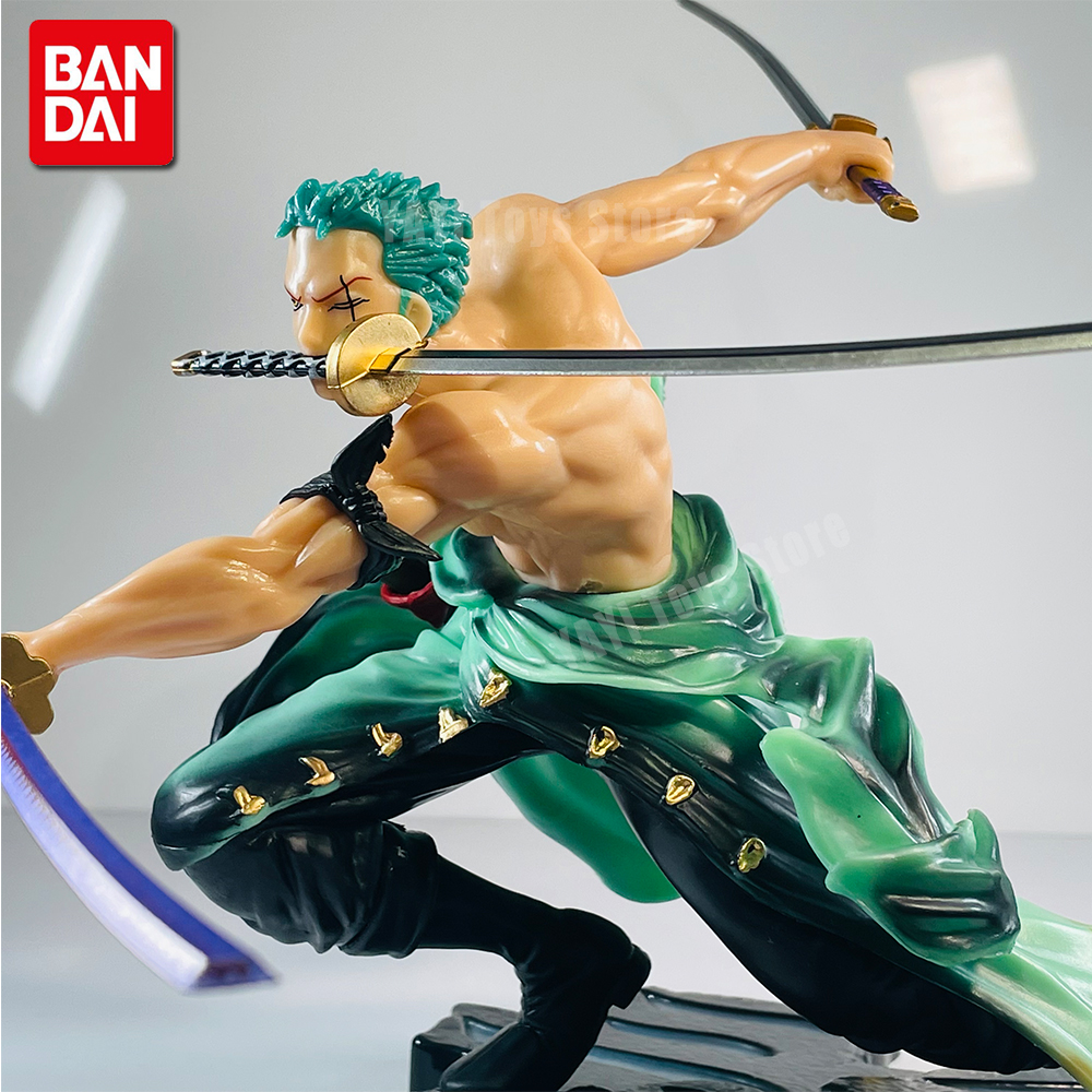 Hot One Piece 10 cm Anime Figur GK Roronoa Zoro Drei-klinge Sa-maximum Manga Anime Statue action Figure Sammlung Modell Kind Spielzeug