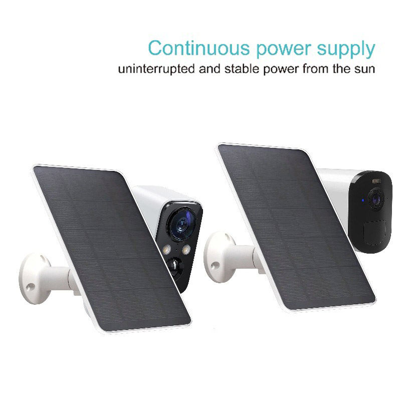 10W 5V Solar Panel Micro Type-C Outdoor Solar Cells Charger Solar Panels for Security Camera Small Home Light System