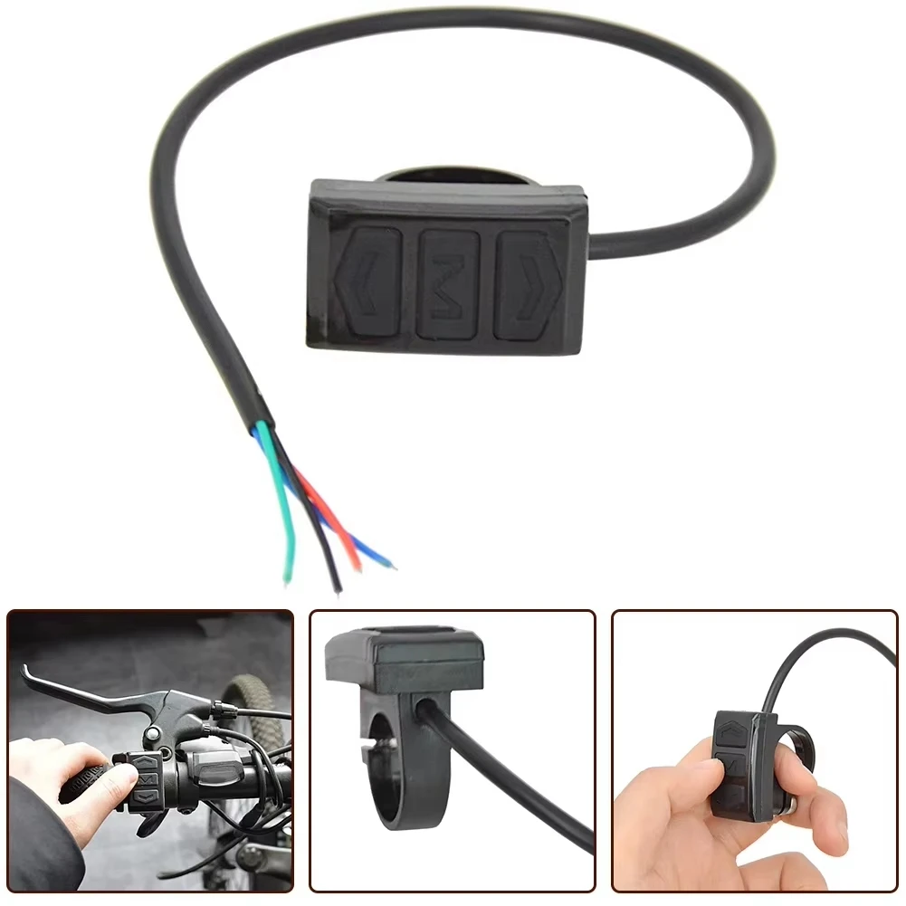 Botón de Control de interruptor de bicicleta eléctrica A71P, montaje en manillar, interruptores de medidor dividido, botón para medidor LCD, accesorios para bicicleta eléctrica