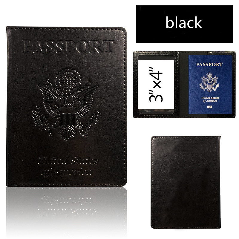 Pass halter Abdeckung Brieftasche Reise Essentials RFID Blocking Leder Karten etui Internat ional Travel muss Reise zubehör haben